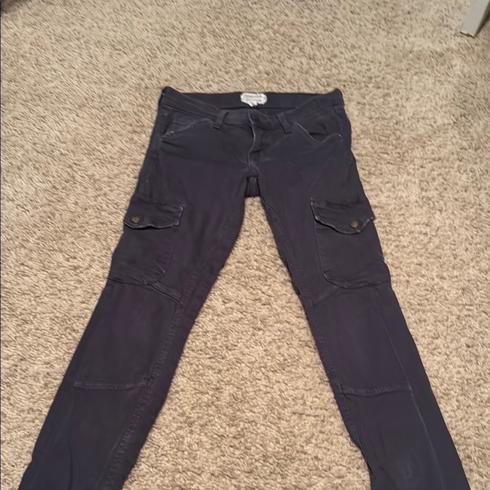 Current/Elliott Women's Skinny Jeans - Dark Gray